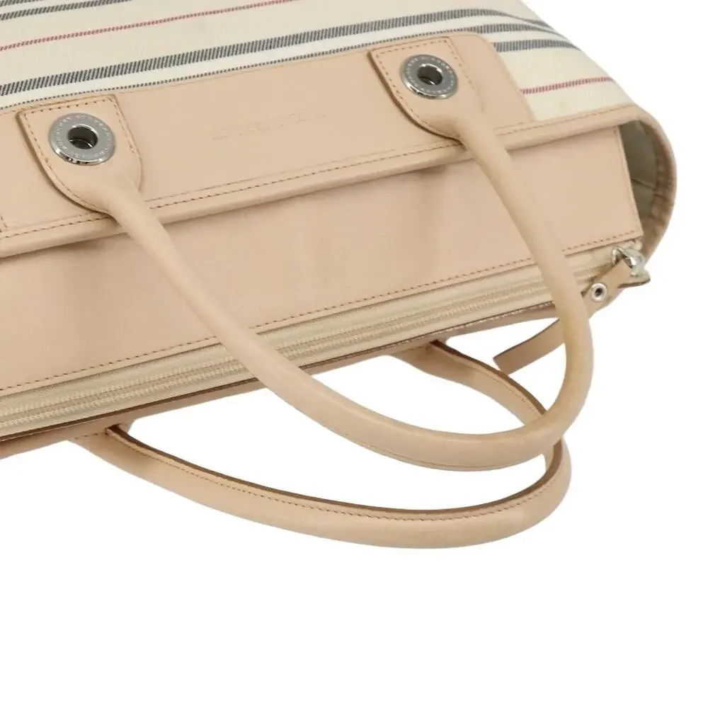 Burberry Tote Bag Ivory White